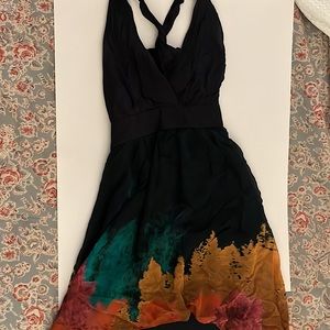 Nicole Miller artelier halter high low dress, size 0, like new